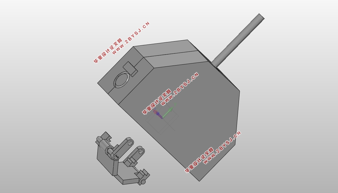 工业机器人夹具设计及其3D打印实现(含CAD图,inventor三维模型)