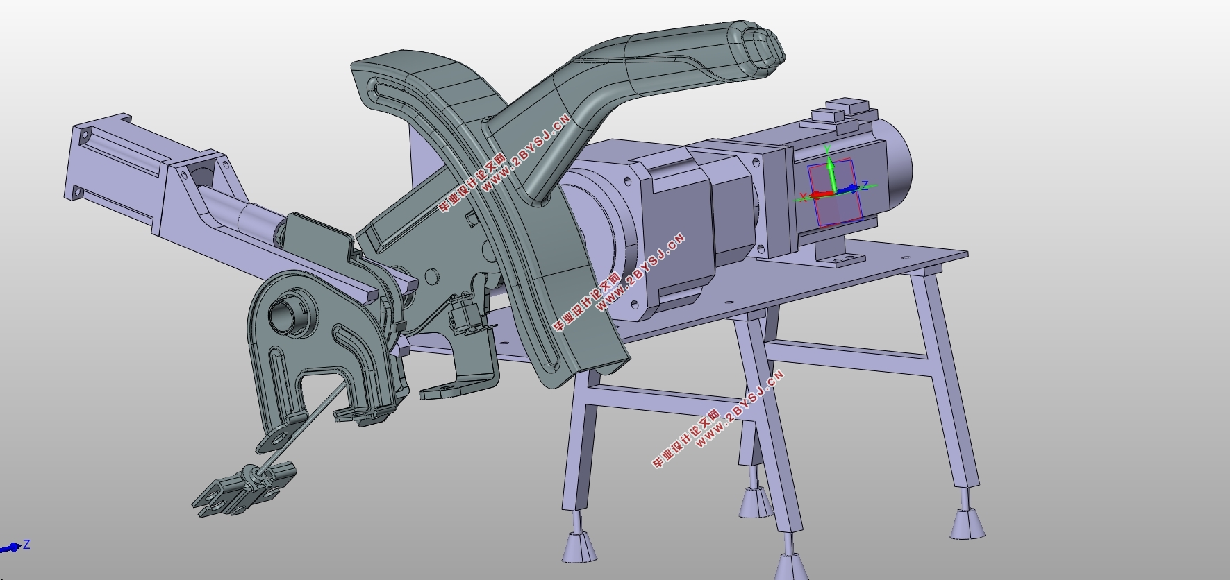 驻车制动器在线装调设备系统设计(含CAD零件图装配图,CATIA三维图)