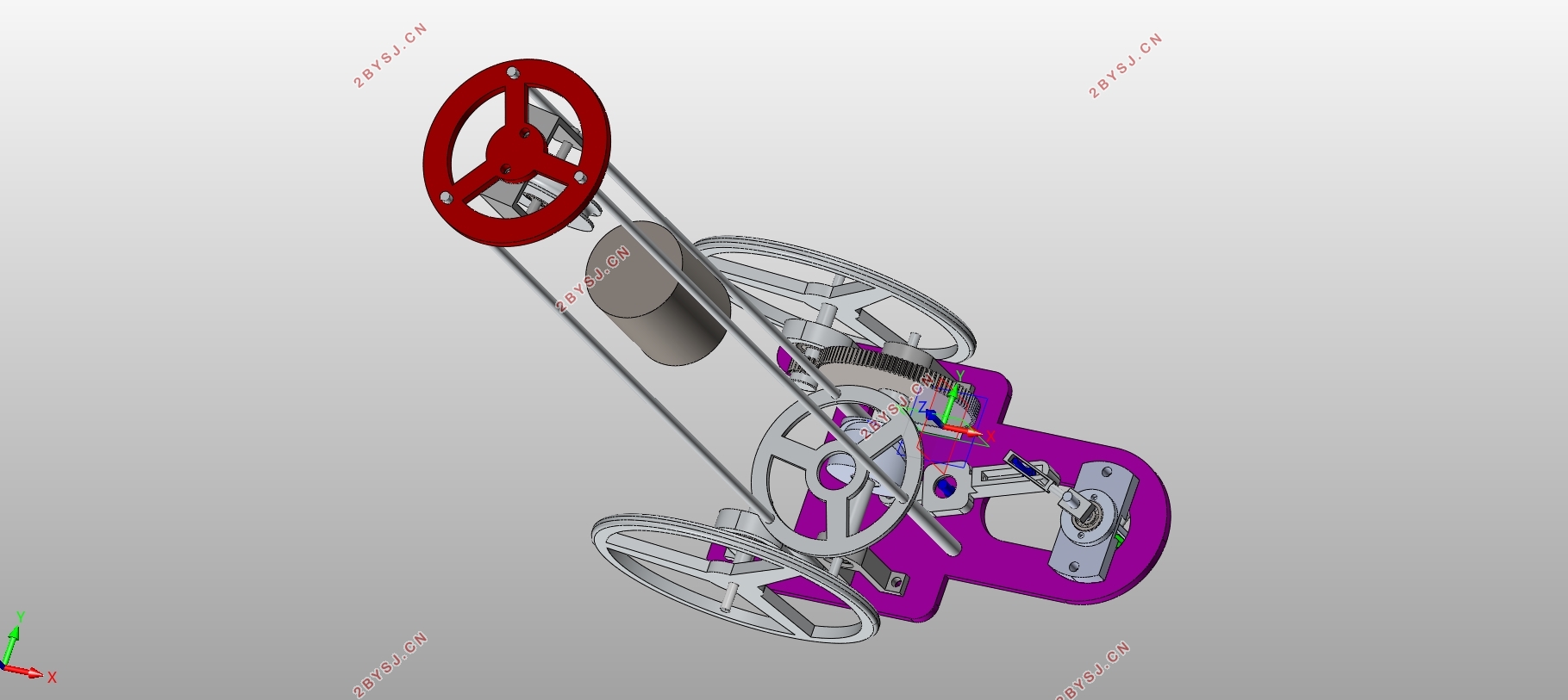 ܵSι켣̼Сṹ(CADͼ,SolidWorksάͼ)