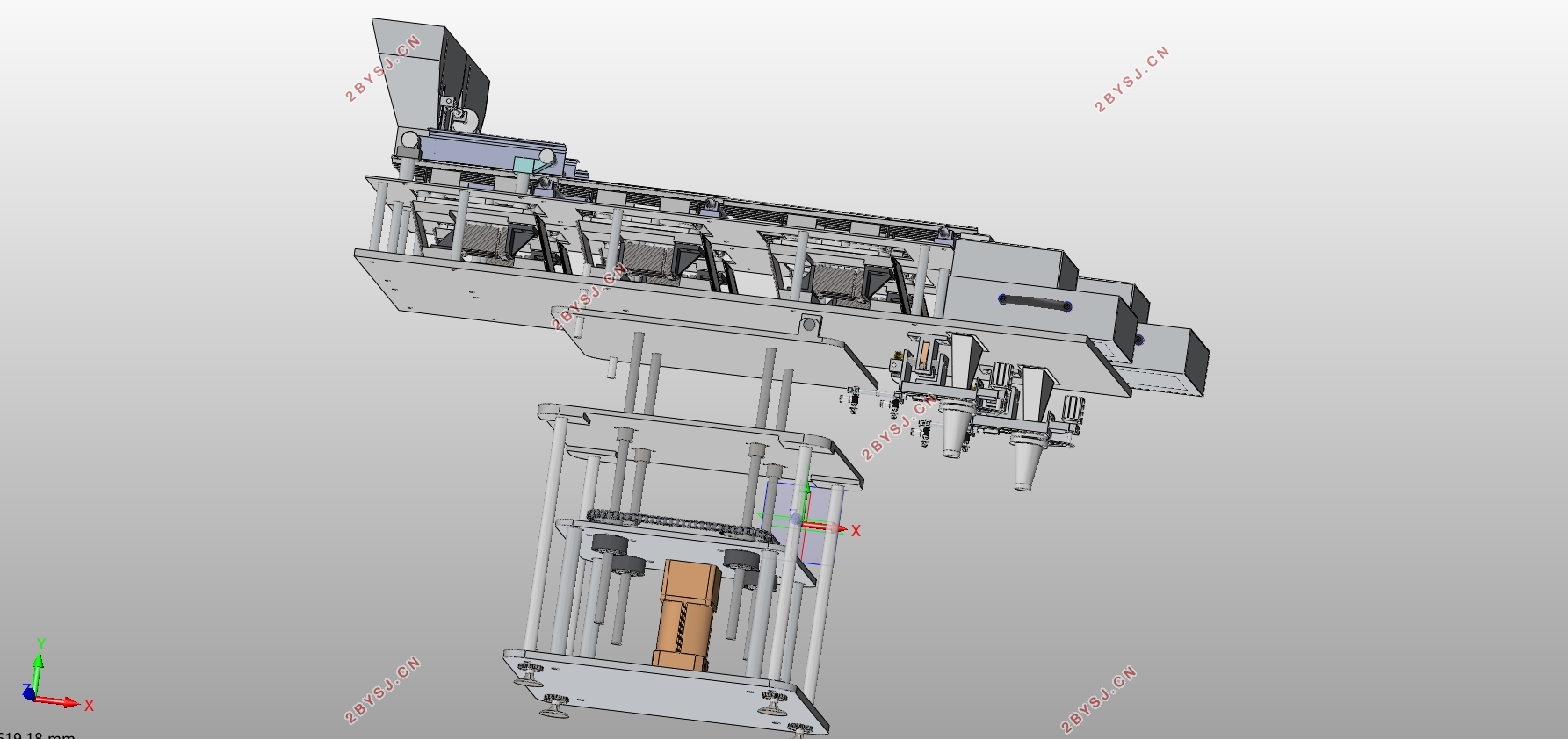 光电数粒机的设计与研究(含CAD图,SolidWorks三维图)