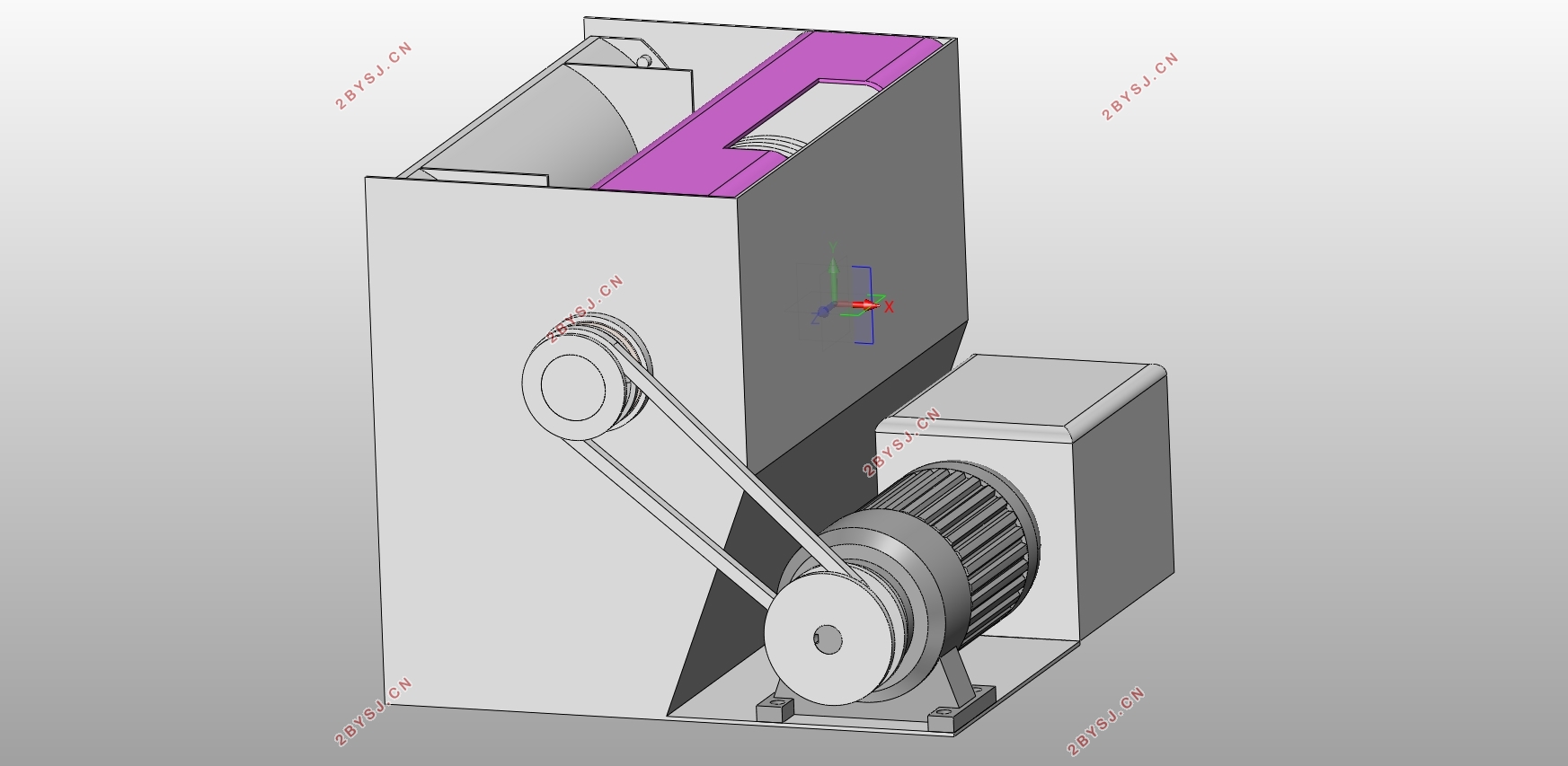 全自动萝卜切片机的设计(含CAD零件图装配图,SolidWorks三维图)