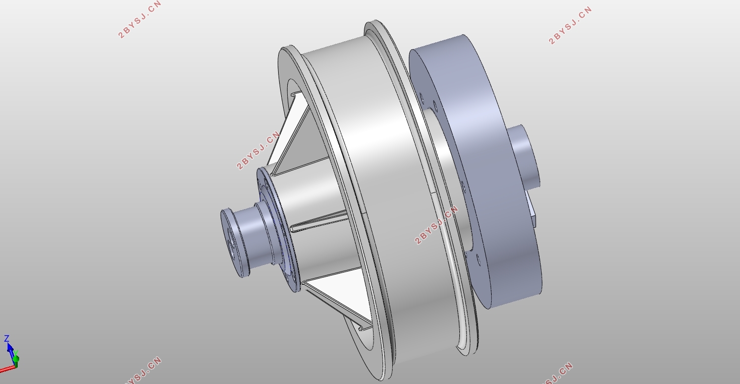 多用途门座起重机运行机构设计计(含SolidWorks三维图)