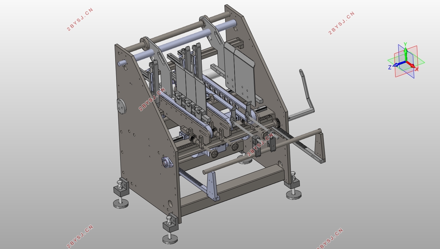 用于药包摩擦发卡机构设计(含SolidWorks三维图)