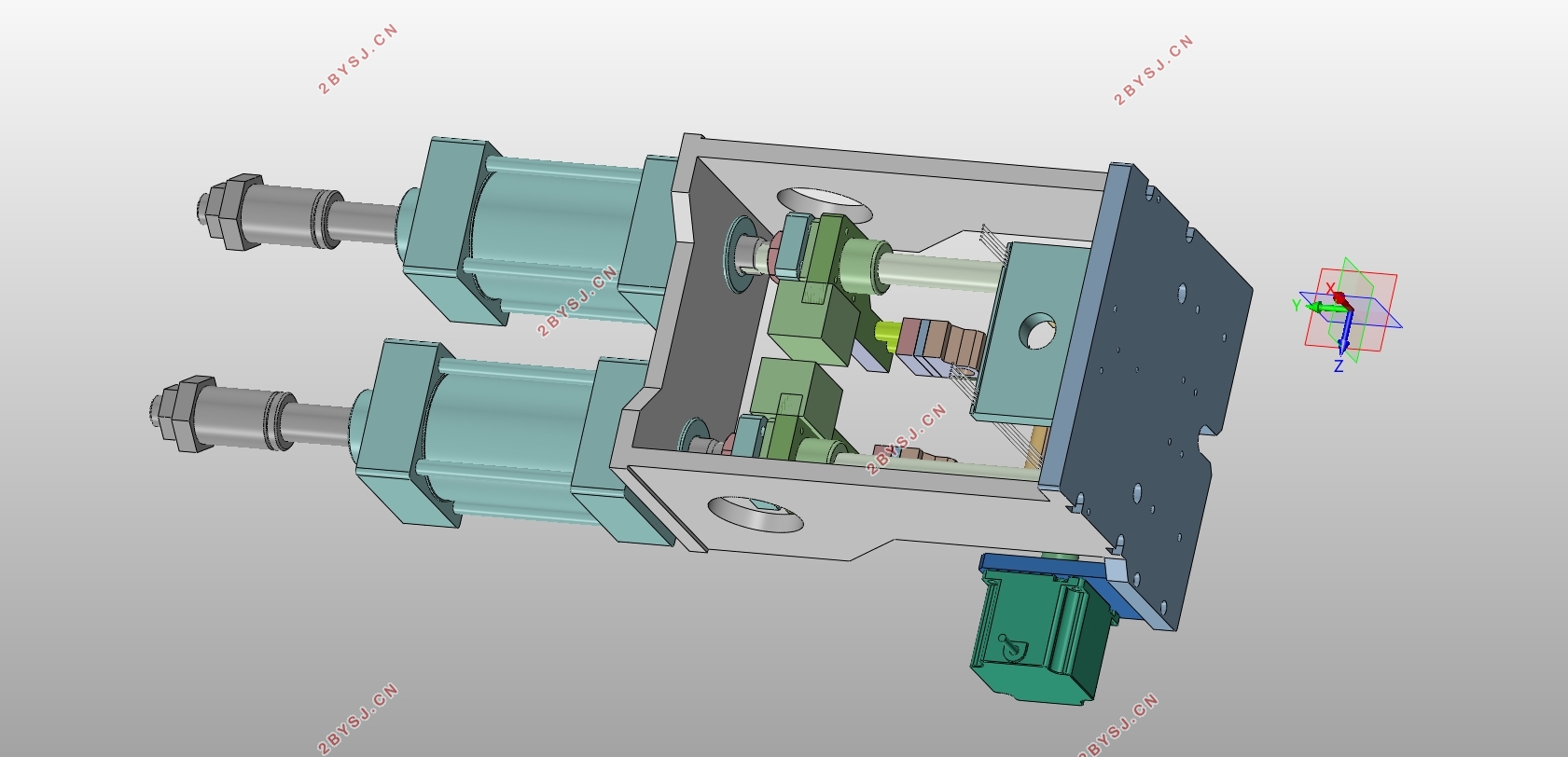 医用钢索双通道自动剪切机的设计(含CAD零件图装配图,SolidWorks三维图)