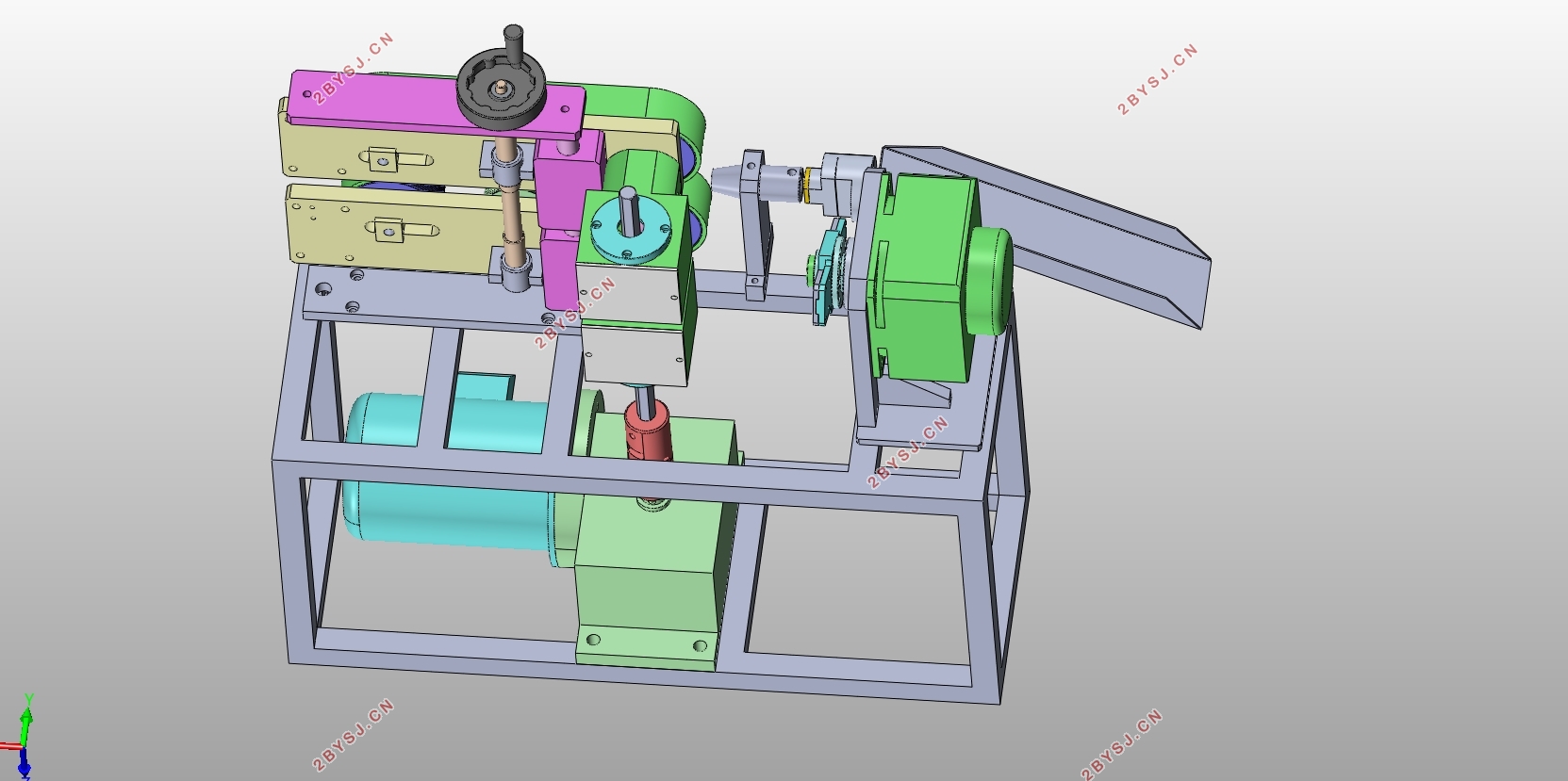 医用塑料软管剪切机的设计(含CAD零件图装配图,SolidWorks三维图)