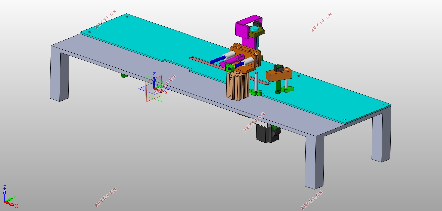 鞋底涂胶装置的设计(含CAD零件图装配图,SolidWorks三维图)