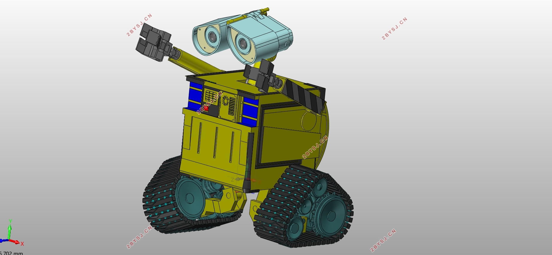 两轮移动机器人控制及机械系统设计(5kg负载)(含CAD图,SolidWorks三维图)