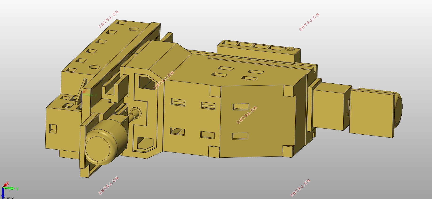 齿轮加工机床模块化设计(磨齿机)(含CAD装配图,SolidWorks三维图)