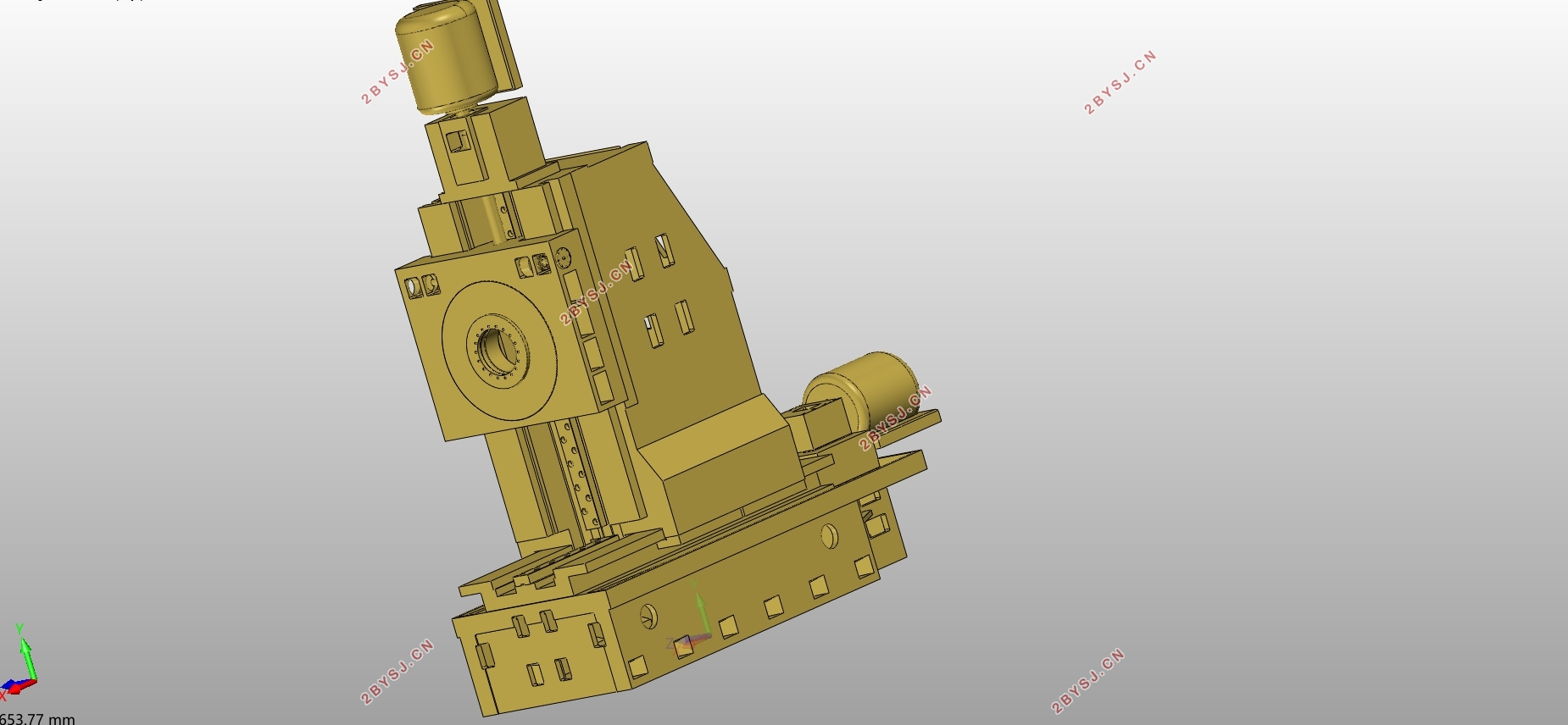 齿轮加工机床模块化设计(磨齿机)(含CAD装配图,SolidWorks三维图)