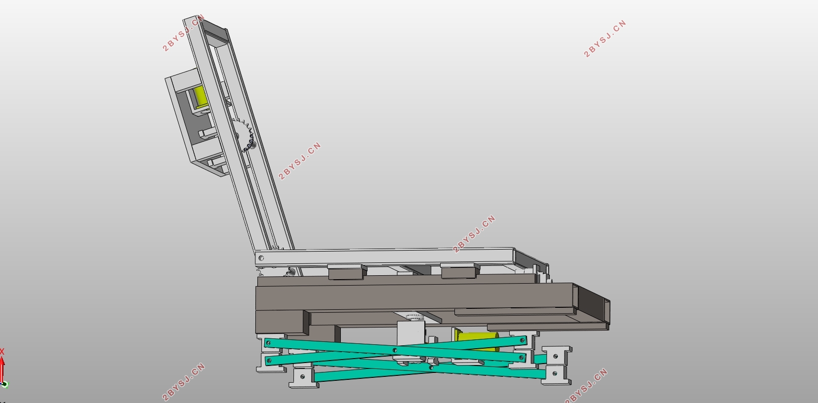 驾驶室座椅调节装置设计(含CAD零件图装配图,SolidWorks三维图)