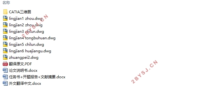 WG7202四驱中级轿车变速器设计(含CAD零件图装配图,CATIA三维图)