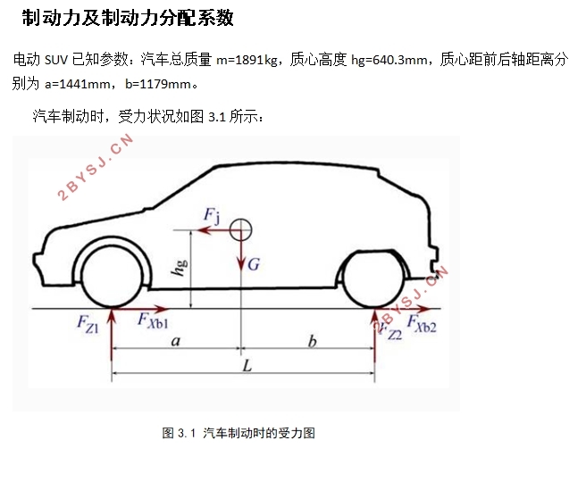 电动SUV制动系统设计(含CAD零件图装配图,CATIA三维图)
