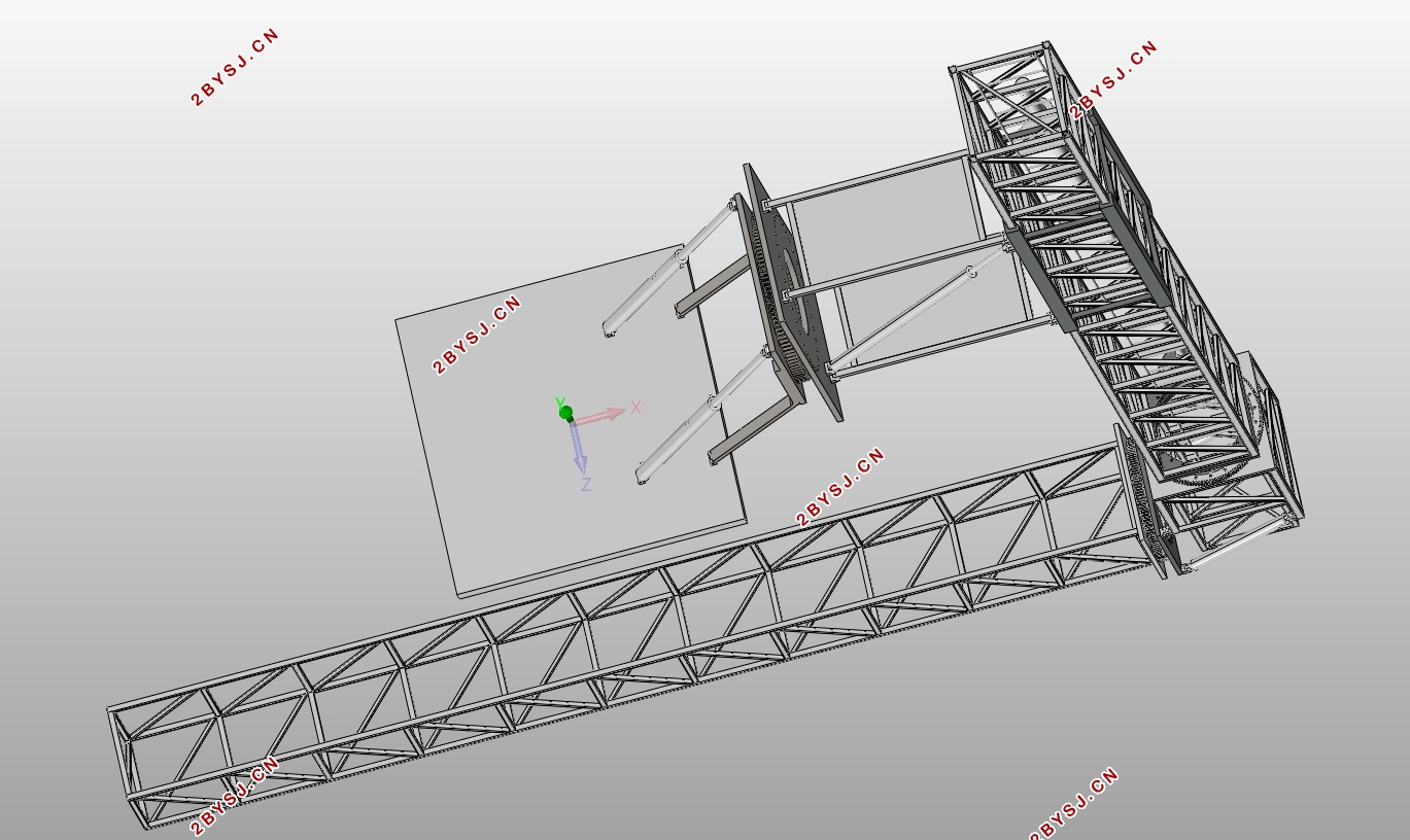 简易升降机械手设计及三维建模(含CAD图,SolidWorks三维图)