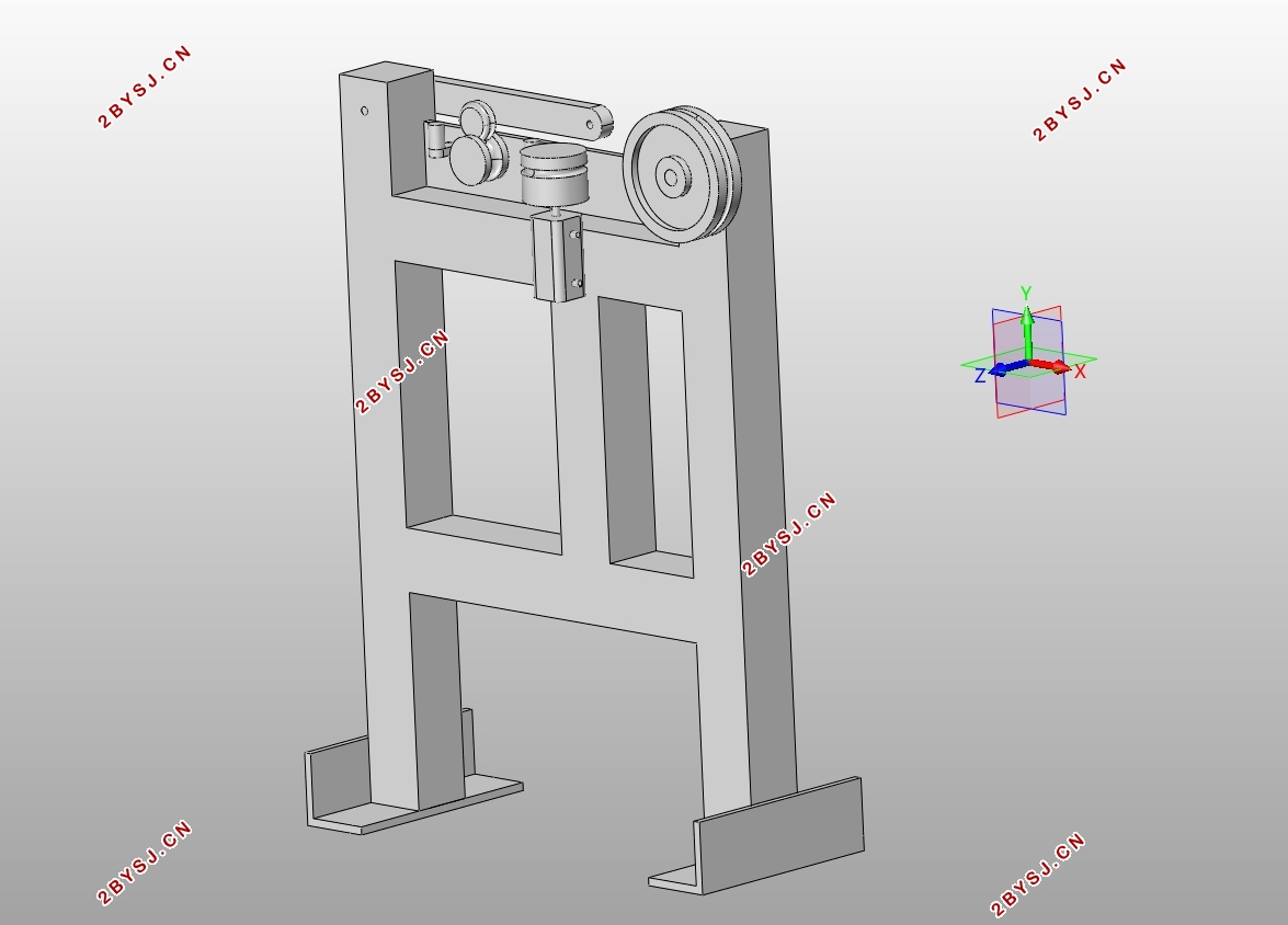 张力机构计米机构设计(含CAD零件图装配图,SolidWorks三维图)