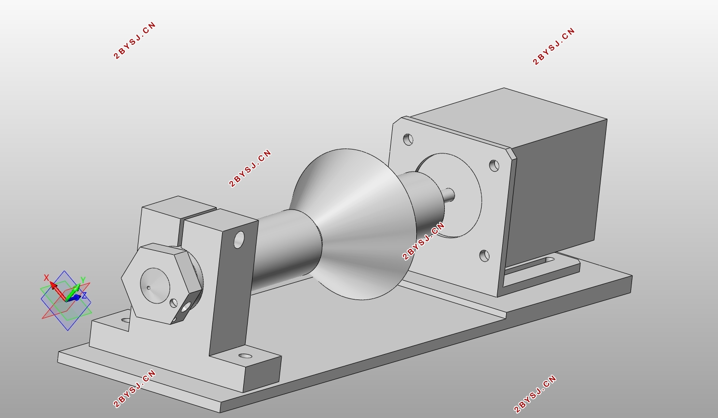 巧克力3D打印连续进料装置设计(含CAD图,SolidWorks三维图)