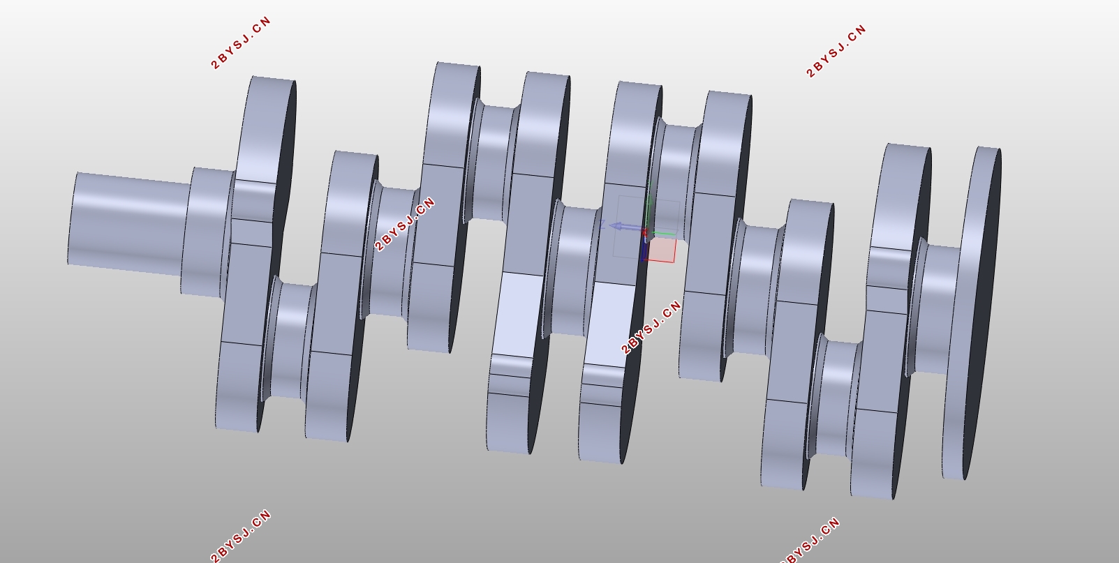 1.5T汽油机曲轴设计与开发(含CAD零件图,SolidWorks三维零件图)