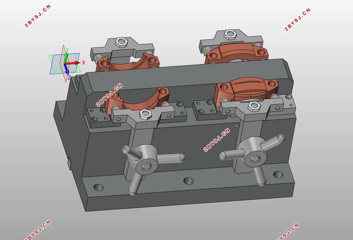 汽车后桥减速器轴承盖夹具设计(含SolidWorks三维图)