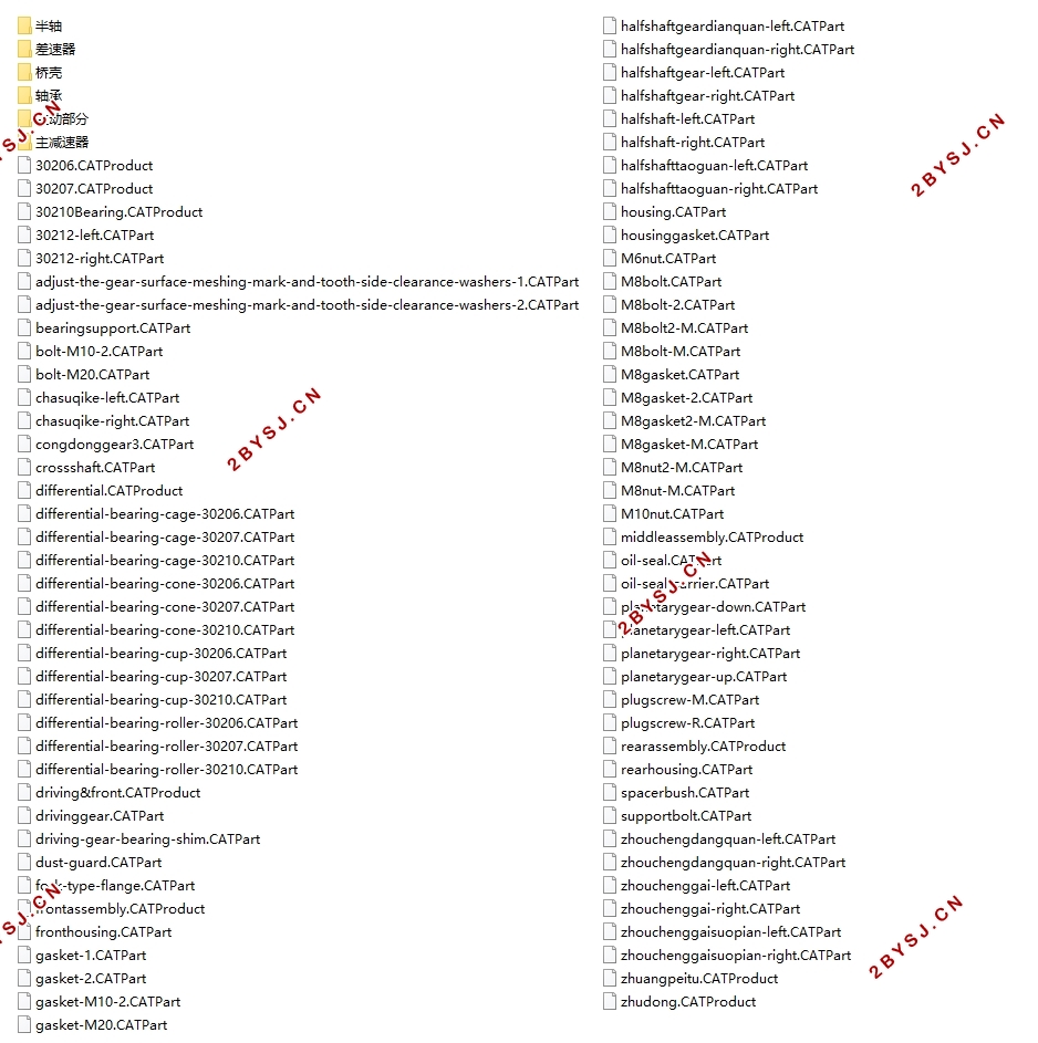 EQ1092F1型长头柴油载货汽车驱动桥设计(含CAD图,CATIA三维图)(英文)
