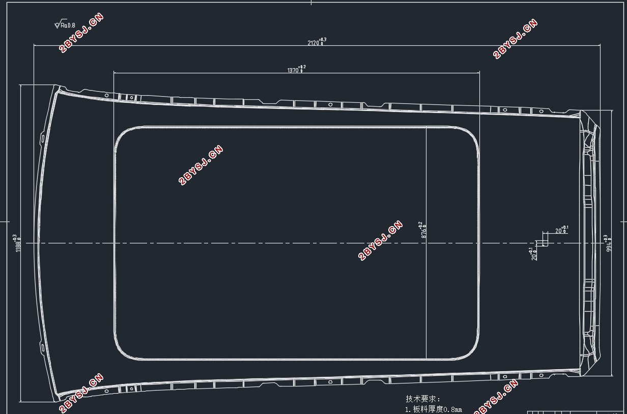 ����ĳSUVȫ���촰����ȱ�ݷ������Բ�(��CADͼ,CATIA��άͼ)