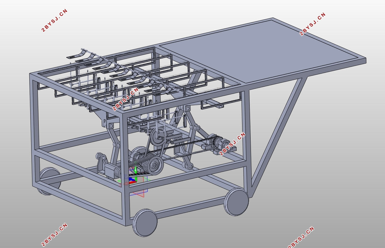 稻草草帘编织机的设计(含CAD零件装配图,SolidWorks三维图)