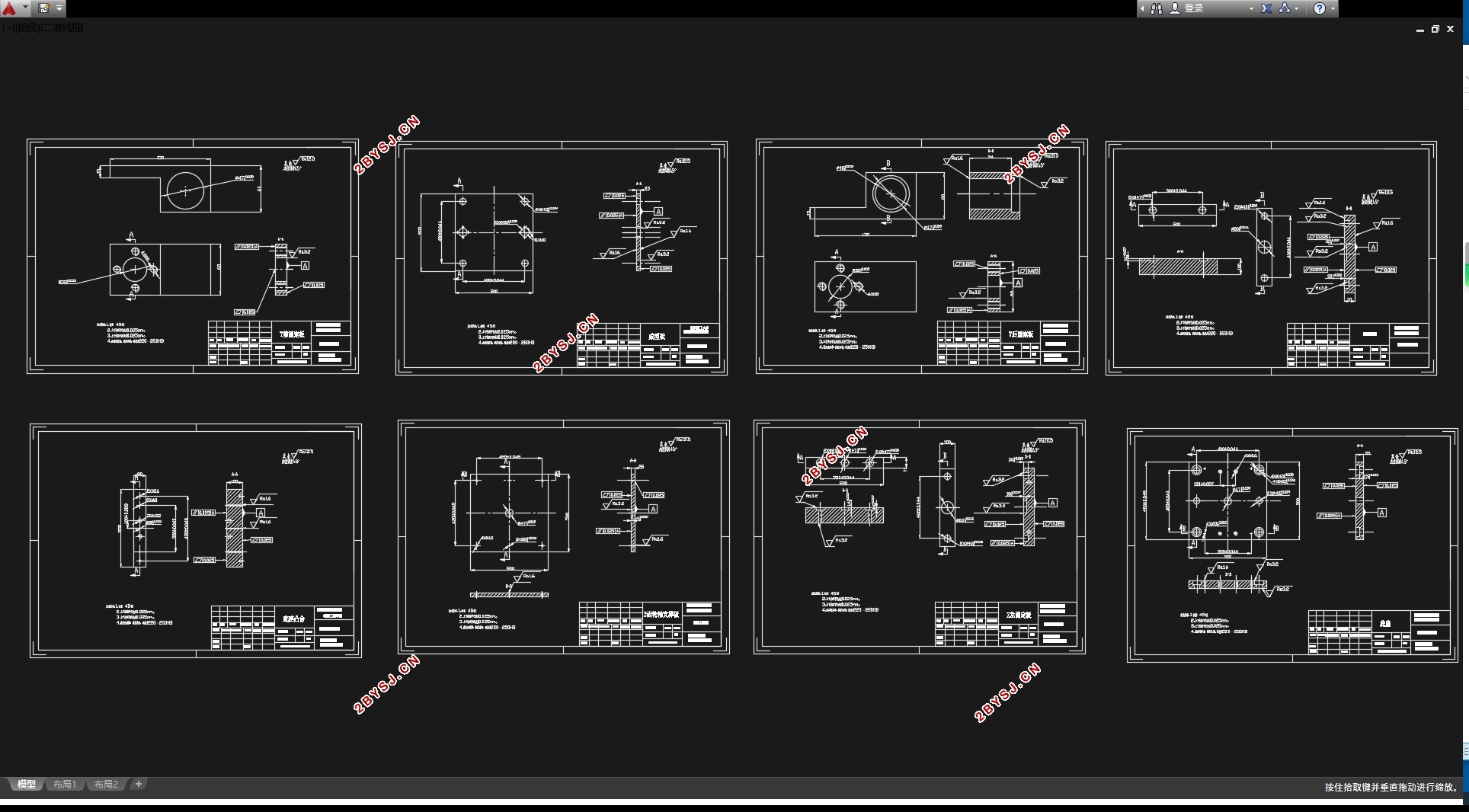 3D打印机传动系统设计(含CAD零件图装配图,SolidWorks三维图)