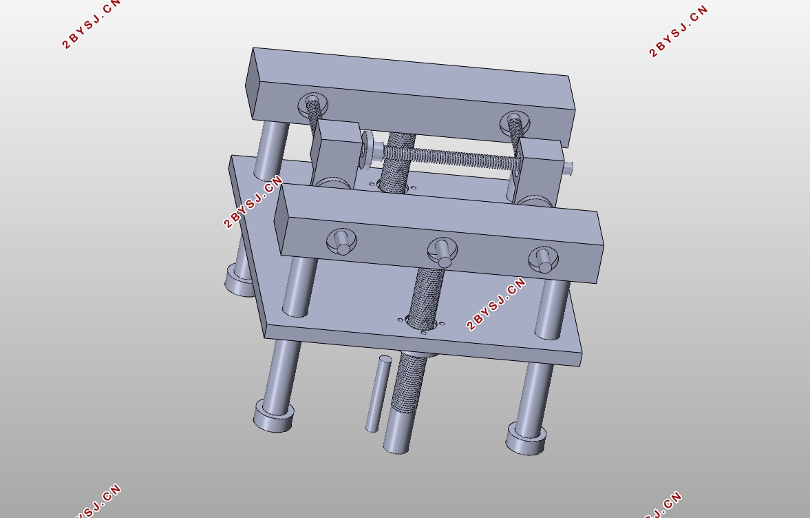 3D打印机传动系统设计(含CAD零件图装配图,SolidWorks三维图)