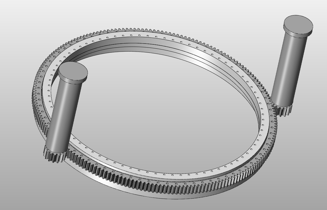 ���͸ۿ��������ػ���ת֧�г�Ȧ�ֳ�ʧЧ����(��SolidWorks��ά)