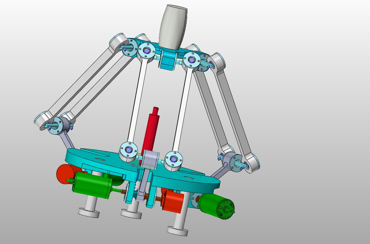 ����Delta�����Ĳ����ֿ������(��CADͼ,SolidWorks��άͼ)