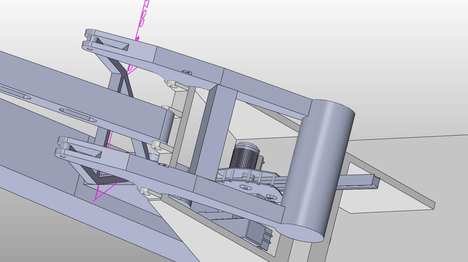 MQ4033门座起重机总体及变幅机构设计(含CAD图,SolidWorks三维图)