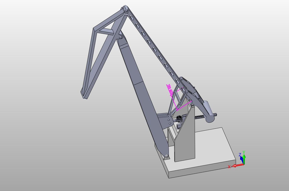 MQ4033门座起重机总体及变幅机构设计(含CAD图,SolidWorks三维图)