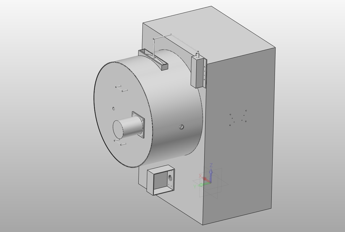 900mm���¹���Ч���»����(��CAXAͼ,SolidWorks��άͼ)