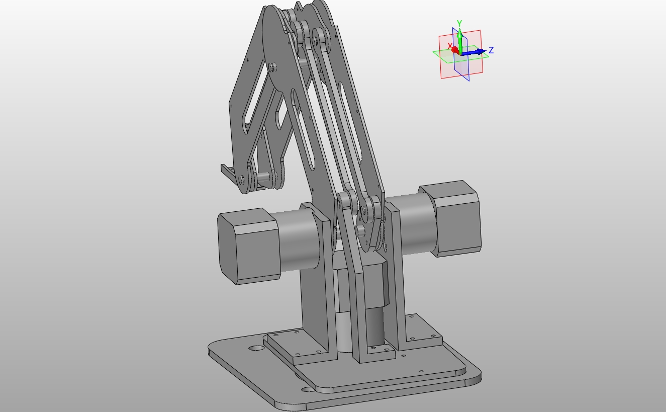 ���ڻ�е�۽ṹ��3D��ӡ�������������(SolidWorks��ά,ADAMS����)