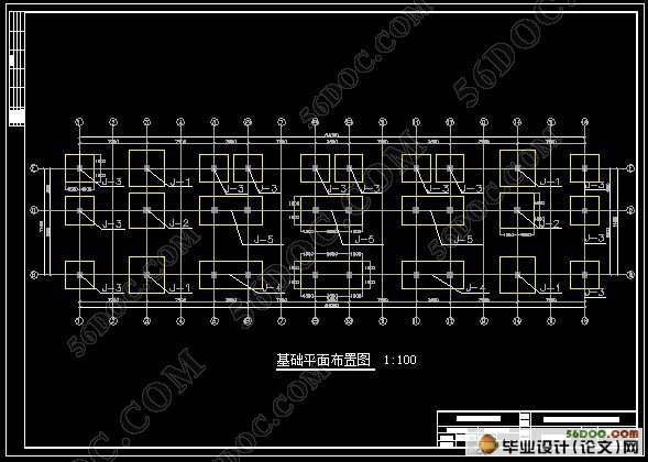六层框架结构公寓住宅楼工程设计(含建筑图,结构图)