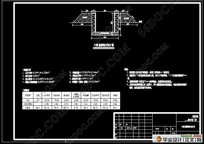 石江镇农田水利设计(附CAD图纸)