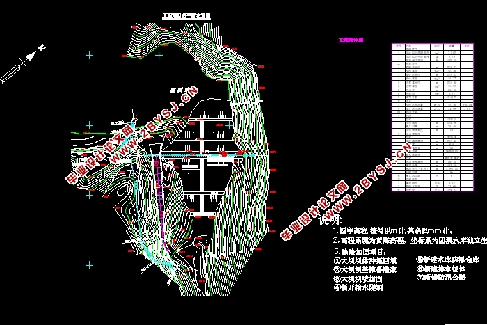 团溪水库除险加固工程设计(含CAD图)