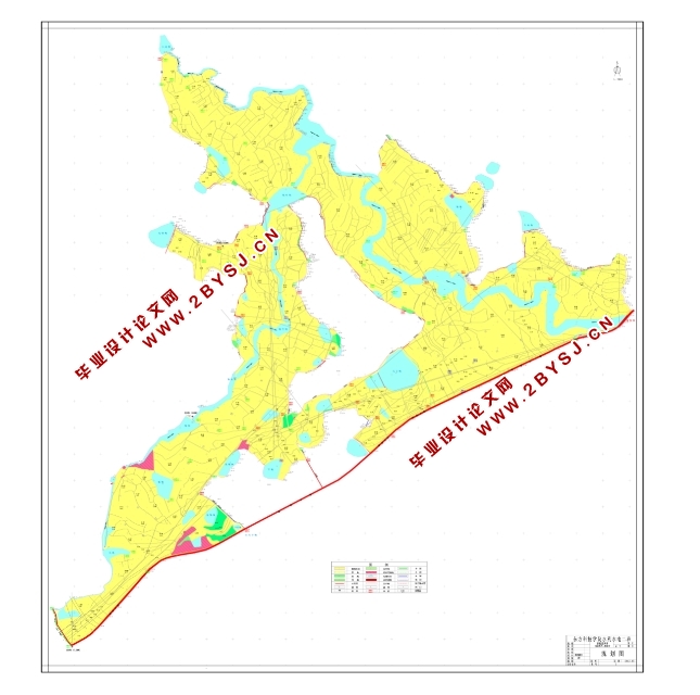 望城县雷锋坪农田水利工程设计(含CAD图)