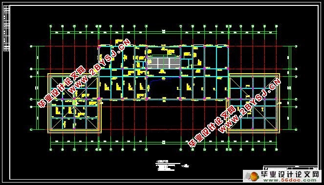 部队三亚工作站办公楼工程施工图预算(附CAD图纸,造价,工程量计算)