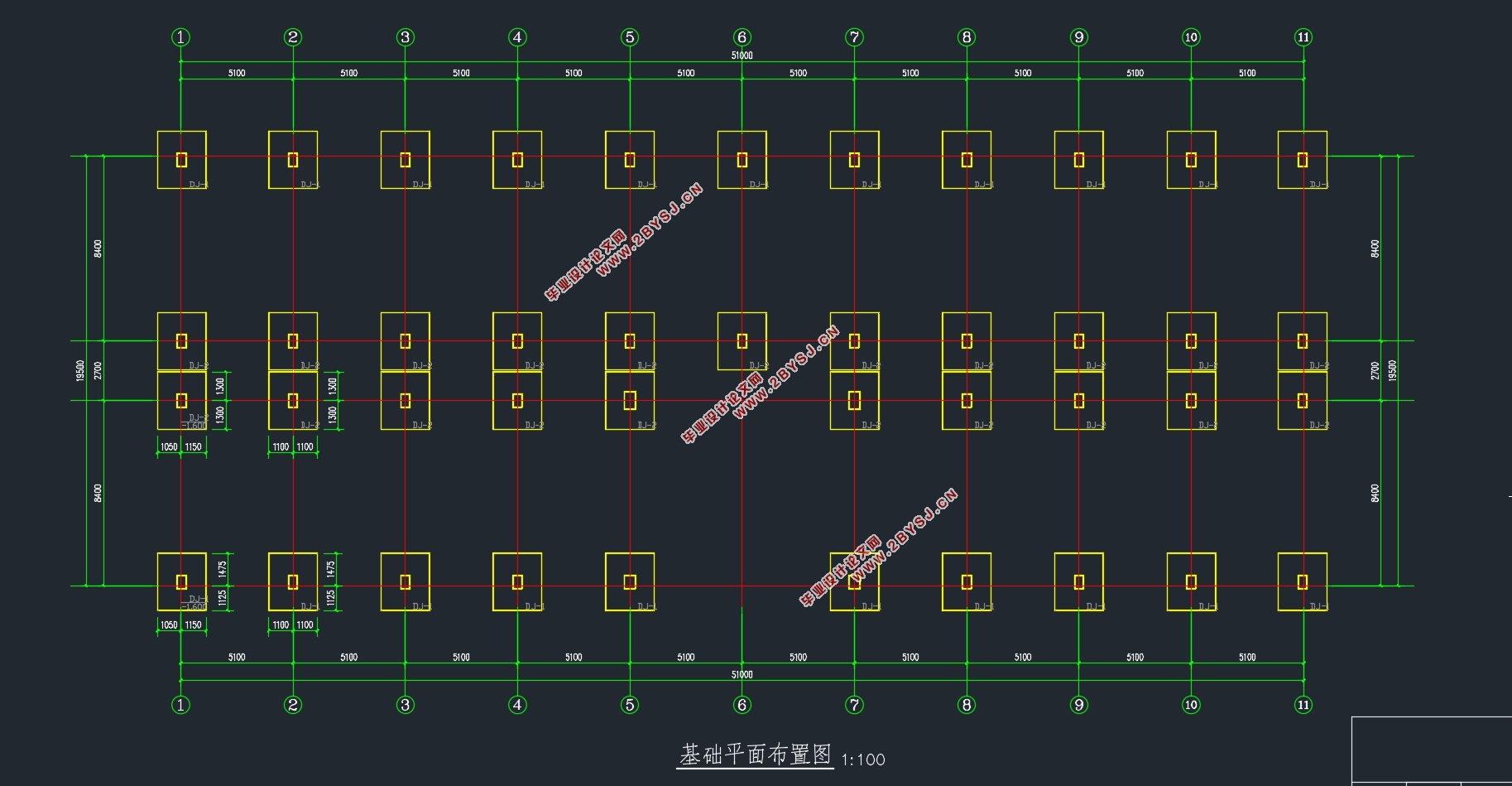 五层4950平米湖北公司单身职工宿舍公寓楼设计(含建筑图结构图)