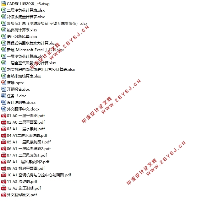 西安市某大学新校区图书馆暖通空调工程方案设计(含CAD图)