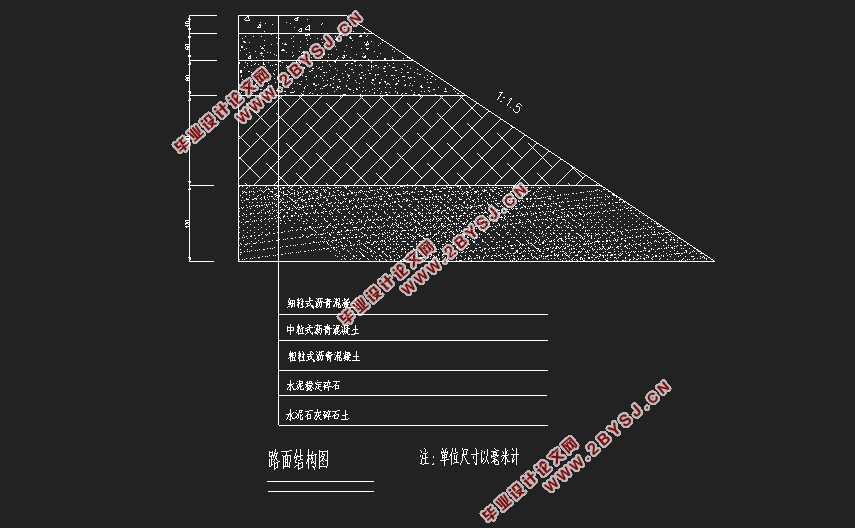 某省道一级公路231B段建设工程设计(含CAD图)