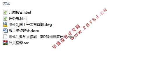 监利人信城二期2号楼商业住宅施工组织设计(施工平面布置图)