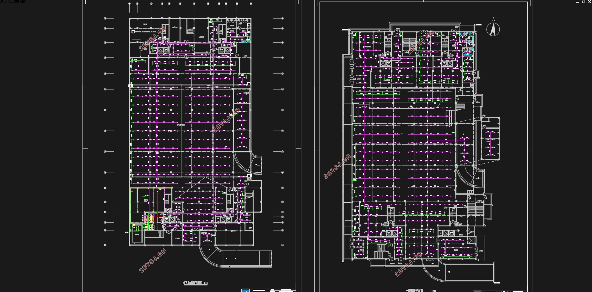 宜兴市某商住楼给排水工程设计(含CAD图)