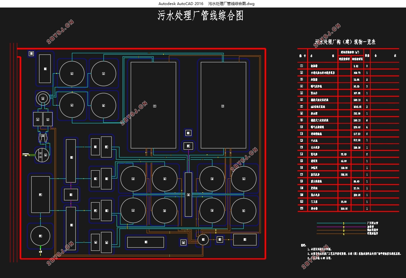 A市排水工程初步设计(含CAD图)