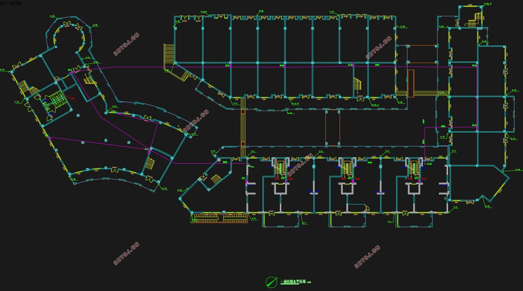 某商住楼建筑给排水设计(含CAD图)
