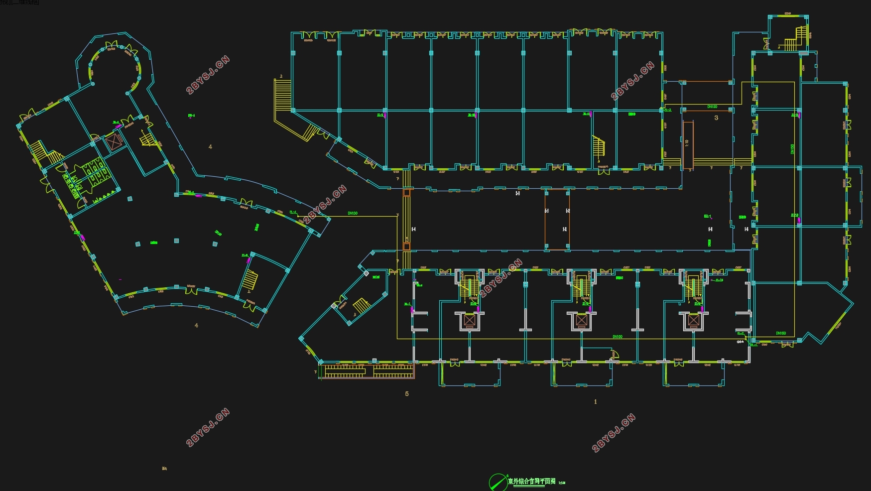 某商住楼建筑给排水设计(含CAD图)