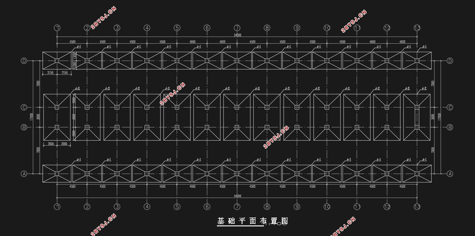 五层4590平米江苏镇江某大学办公楼设计(含CAD图)