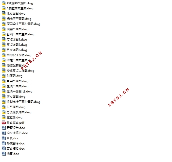 五层5832平米天津某大学钢结构教学楼设计(含建筑图结构图)