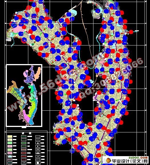 湖南丘陵区耕地道路系统优化模式研究(附规划图)