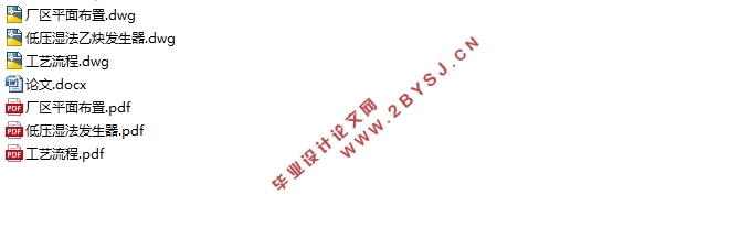 溶解乙炔生产过程的安全性分析与设计(含CAD图)