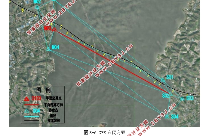 太湖隧道控制网的建立与施工测量